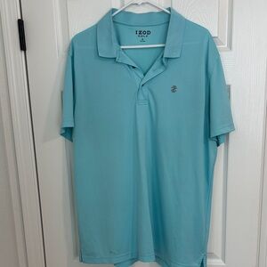 IZOD Men's Aqua Polo Shirt
